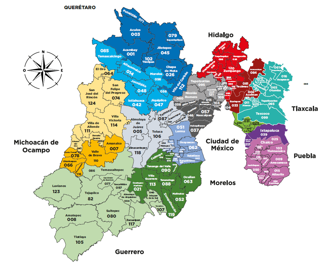 cobertura territorial Subsecretaría de Policía Esttal